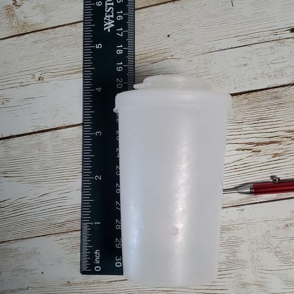 Vintage 6 Clear Tupperware Salt & Pepper 102-23  634-2 Spice Shaker Storage - Picture 9 of 13